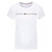 Tommy Hilfiger Tričko Logo UW0UW01618 Biela Regular Fit