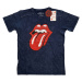 The Rolling Stones tričko Classic Tongue Modrá