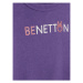 United Colors Of Benetton Mikina 3J70G10A5 Fialová Regular Fit