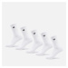 MP Unisex Crew Socks (5 Pack) - White