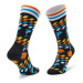Happy Socks Vysoké pánske ponožky ATSPE29-9300 Čierna