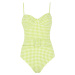 DEFACTO Regular Fit Plaid Swimsuit