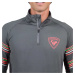 Rossignol mikina Classique Hero 1/2 Zip onyx grey