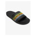 Quiksilver obuv Rivi Wordmark Slide black orange blue