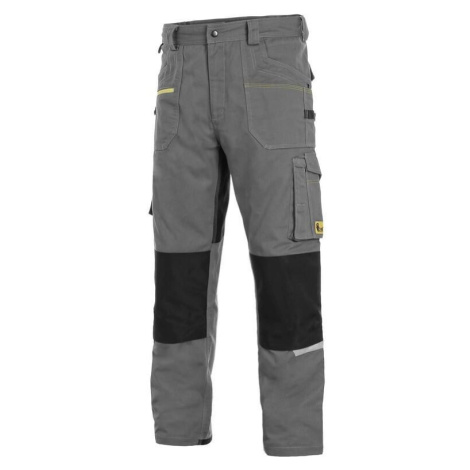 Canis CXS STRETCH Montérkové nohavice pánske Šedá-Čierna, 56