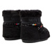 Dámske nízke zimné topánky MOON BOOT MB ICON LOW FAUX FUR BEADS-N001 BLACK