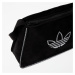 adidas Rhinestones Fake Suede Shoulder Bag Black