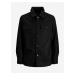 Čierna košeľová bunda Jack & Jones Ollie