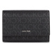 Calvin Klein Veľká dámska peňaženka Ck Must Bifold/Cardhldr_Epi Mono K60K611775 Čierna