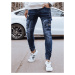 Men's Blue Denim Cargo Pants Dstreet