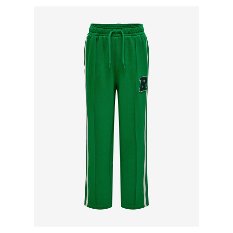 Green girly sweatpants ONLY Selina - Girls