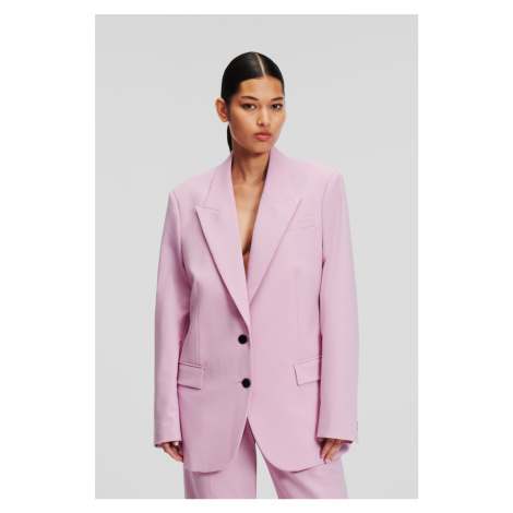 Sako Karl Lagerfeld Hun Kim'S Edit Tailored Jacket Orchid Bouquet