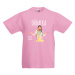 Dúhalka tričko Dúhalka Baby Pink