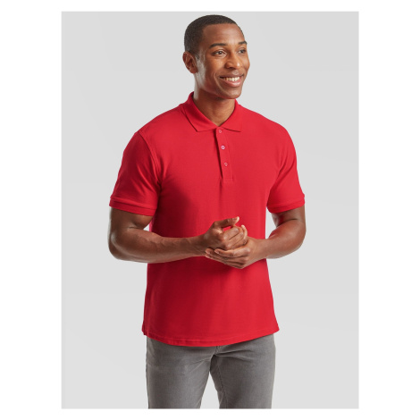 Iconic Polo Friut of the Loom Men's Red T-shirt Fruit of the loom