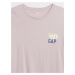 Svetlofialové pánske tričko s logom GAP