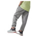 Chlapčenské tepláky 4F JUNIOR TROUSERS-JAW23TTROM411-27M-COLD LIGHT GREY MELANGE