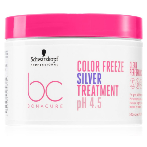 Schwarzkopf Professional BC Bonacure Color Freeze Silver maska neutralizujúci žlté tóny