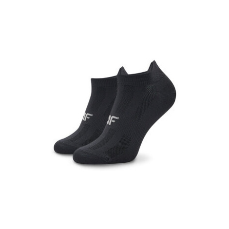 4F Súprava 3 párov kotníkových ponožiek unisex H4Z22-SOD001 Čierna