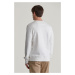 MIKINA GANT EMBOSSED C-NECK SWEAT EGGSHELL