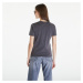 Tričko Calvin Klein Jeans Label Washed Rib Slim Short Sleeve Tee Gray