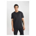 DEFACTO Fit Standard Fit Crew Neck Short Sleeve T-Shirt