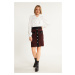 MONNARI Woman's Mini Skirts Patterned Mini Skirt