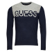 Guess  ALEX LS CN LOGO SWEATER  Svetre Námornícka modrá