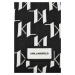 Kabelka Karl Lagerfeld K/Monogram Knit Md Tote Black/White