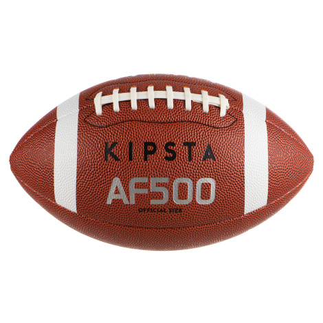 Lopta na americký futbal AF500BOF oficiálna veľkosť hnedá KIPSTA