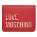 LOVE MOSCHINO Malá dámska peňaženka JC5612PP1LKD0500 Červená