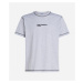 Tričko Karl Lagerfeld Jeans Klj Regular Sslv Stitch Tee Mid Grey Heather