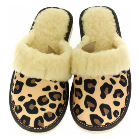 Dámske leopardie papuče ŽELA John-C