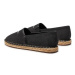 KARL LAGERFELD Espadrilky KL70104 Čierna