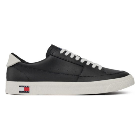 Tommy Jeans Sneakersy Th Central Cc And Coin Čierna Tommy Hilfiger