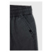 Detské krátke nohavice Quiksilver čierna farba, nastaviteľný pás