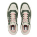 Tommy Jeans Sneakersy Tjw Retro Basket Leather Seasonal EN0EN02204 Zelená