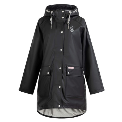 MYMO Funkčný kabát  svetlosivá / čierna
