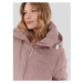 Dámska zimná bunda FUNDANGO Mirabelle Padded Jacket-325-smoke rose