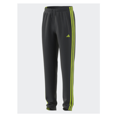 Adidas Teplákové nohavice Train Essentials AEROREADY 3-Stripes Regular-Fit Joggers HZ0087 Sivá R