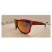 Polarizačné slnečné okuliare BLIZZARD Sun glasses POLSF702140, rubber trans. dark red, 65-16-135