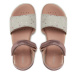 Geox Sandále J Sandal Haiti Girl J028ZA 007NF C8283 S Ružová