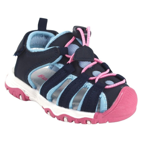 Bubble Bobble  Dievčenské sandále  c112 az.ružové  Univerzálna športová obuv Ružová