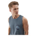 Pánske tielko 4F TSHIRT-4FWSS24TTSHM1319-22S-ANTHRACITE