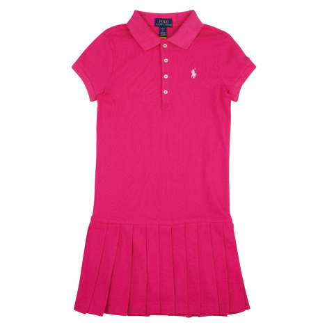 Polo Ralph Lauren  SSPLTPOLODRS-DRESSES-DAY DRESS  Krátke šaty Ružová
