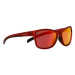 Polarizačné slnečné okuliare BLIZZARD Sun glasses POLSF702140, rubber trans. dark red, 65-16-135