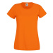 Orange Women's T-shirt Lady fit Original Fruit of the Loom