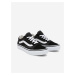 Bielo-čierne detské semišové topánky VANS Old Skool