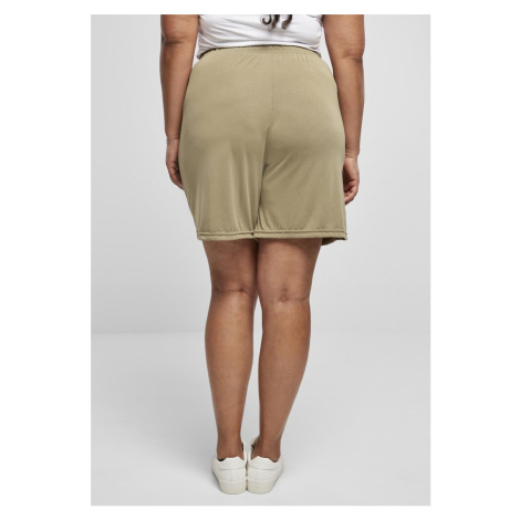 Women's modal shorts in khaki