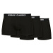 Organic Boxer Shorts 3-Pack Black+Black+Black