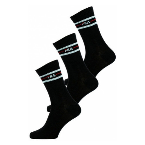 Ponožky FILA F9092 SOCKS 3-PACK-200 BLACK